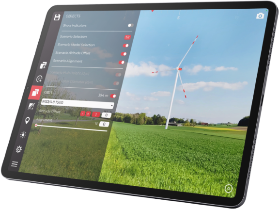 WisardGo AR App Windfarm Planning On Site Screenshot 01 2 1